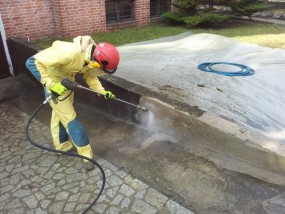 Wysokociśnieniowe czyszczenie kamienia - Piotr Stelmach  Alpin Jet  Poznań