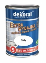 Dekoral - Emakol Strong  biały - 0,9 l - Artykuły Chemiczne, Elektryczne i Metalowe  Roman Musiał Katowice