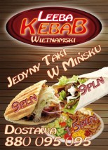 Kebab z kurczaka - Bar Leeba-Sajgon Mińsk Mazowiecki