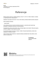 Referencja od firmy BarWZ
