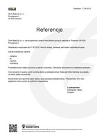 Referencja od firmy Złom-Biała Sp.z o.o.