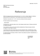 Referencja od firmy PREFO informatyka dla biznesu