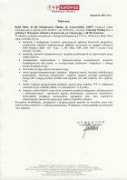 Referencja od firmy TVP S.A. O/Katowice