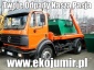 WYNAJEM KONTENERÓW NA ODPADY Czeladź - Eko - Jumir Sp. z o. o. -Transport odpadów, Utylizacja odpadów, Odzysk odpadów