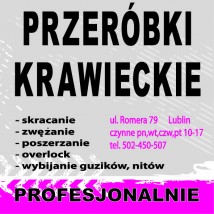 Przeróbki poprawki krawieckie - RATEX PPH Odzież dziecięca i młodzieżowa - Producent Lublin