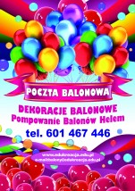 Poczta balonowa - Centrum Kreatywnej Edukacji i Zabawy, sklep i wypożyczalnia kostiumów  Edukreacja Joanna Rząd Lublin
