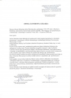 Referencja od firmy Klinika Dermatologii, Dermatologii Dziecięcej, Uniwersytet Medyczny w Łodzi