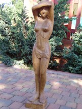 Rzeźbione figury ogrodowe - rzeźby do ogrodu - Rzeźba w drewnie Poznań
