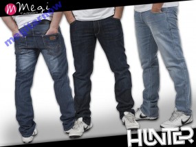 Spodnie jeans HUNTER 3 kolory jak Wrangle ! - F.P.H.U. Megi Ładna