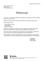 Referencja od firmy Vienna - biuro rachunkowe