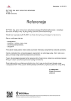 Referencja od firmy BHP INKA -bhp, ppoż.I pomoc, biuro rachunkowe