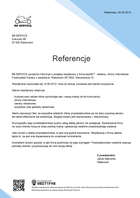 Referencja od firmy BB SERVICE 