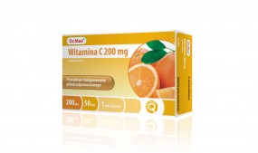 Dr.Max Witamina C 200mg 50 tabletek - Sklep Zielarsko-Medyczny Dr.Max Konstantynów Łódzki
