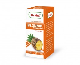 Dr.Max Błonnik z ananasem 10 mg 110 tabletek - Sklep Zielarsko-Medyczny Dr.Max Konstantynów Łódzki