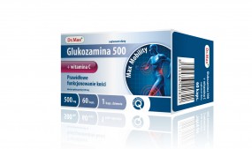 Dr.Max Glukozamina 500mg 60 kapsułek - Sklep Zielarsko-Medyczny Dr.Max Konstantynów Łódzki