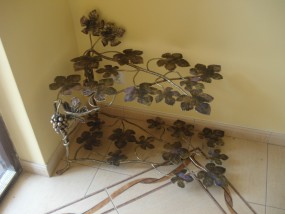 Półka na buty - zestaw do przedpokoju - Ekskluzywne Kowalstwo Artystyczne Wójcik Kielce