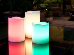 Świece LED RGB - Salon LED Justyna Zaborniak-Poręba Tyczyn