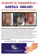 pomoc w usuwanie wrastających paznokci - Salonik Zdrowia i Urody Beata Kołacz Gdańsk