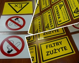 Tablice reklamowe i znaki ostrzegawcze - Marek Wójcik Agencja Reklamy Marecki.Name Starachowice