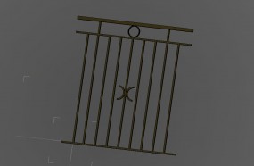 Balustrada P-02 - Usługi spawalnicze J. Paluch Mińsk Mazowiecki