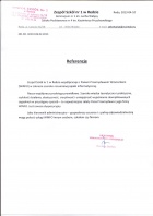 Referencja od firmy Zespół Szkół nr 1 w Redzie