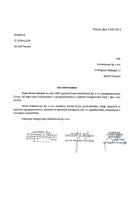 Referencja od firmy Alusta S.A.