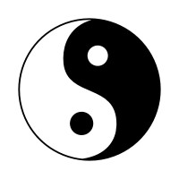 Naklejka na ścianę Symbol Yin Yang. - Wikam Reklama i Dekoracje Albert Wiśniewski Bielice