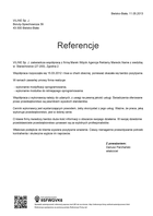 Referencja od firmy VILINE Sp. J.