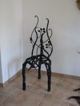 Stół metalowy, ława kuta, krzesło kute, kute ręcznie krzesła i s - Pracownia Kowalstwa Artystycznego Emilian Chmielewski Słupsk