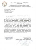 Referencja od firmy Misjonarski Ośrodek Rekolekcyjny VINCENTINUM