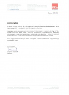 Referencja od firmy META Regalbau Polska