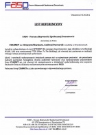 Referencja od firmy Stowarzyszenie FASO