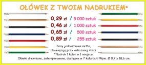 ołówek - Konkretna Agencja Reklamowa Wysokie Mazowieckie
