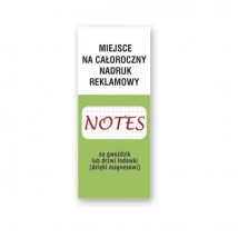 Notes reklamowy magnetyczny, notes na lodówkę - Aligart Radosław Chróścicki Siedlce