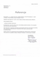 Referencja od firmy Baumalog Sp. z o.o.