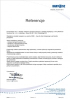 Referencja od firmy Bartosz Sp.J.