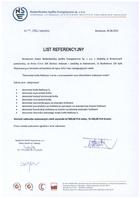 Referencja od firmy NSE Brzeszcze