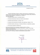 Referencja od firmy ZOS Koszalin