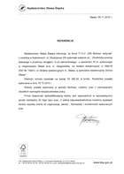Referencja od firmy Nadleśnictwo Sława Śląska