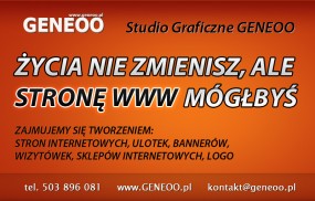 Tworzenie stron internetowych Geneoo - Studio Graficzne Geneoo Rybnik