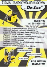 Sprzątanie klatek schodowych - Firma Handlowo Usługowa De-Lux Ryżki