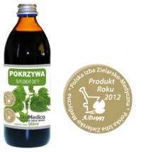 Sok z pokrzywy 0,5 L 99,8% - Golden Drop - kwasy omega-3 Szczecin
