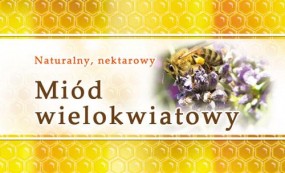 Miód wielokwiatowy - waga 1300 - Zdrowa żywność - Golden Drop Szczecin