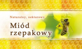 Miód rzepakowy - waga 1300 - Zdrowa żywność - Golden Drop Szczecin