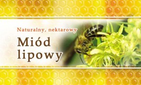 Miód lipowy - waga 1300 - Zdrowa żywność - Golden Drop Szczecin