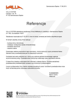 Referencja od firmy VALLA SYSTEM