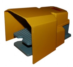 Wyłącznik, przycisk nożny typ SFMS, pedał z osłoną - Centrum Zaopatrzenia Maszynowego Kozy