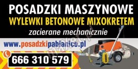 Posadzki maszynowe agregatem,wylewki betonowe mixokretem - Zakład Remontowo-Budowlany Pabianice