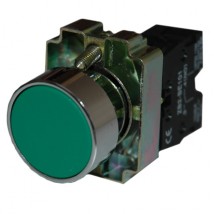 Przycisk sterowniczy start zielony, metal fi22 NO - Centrum Zaopatrzenia Maszynowego Kozy