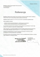 Referencja od firmy Magdalena Kudłacik-Kozak - Wynajem pokoi gościnnych